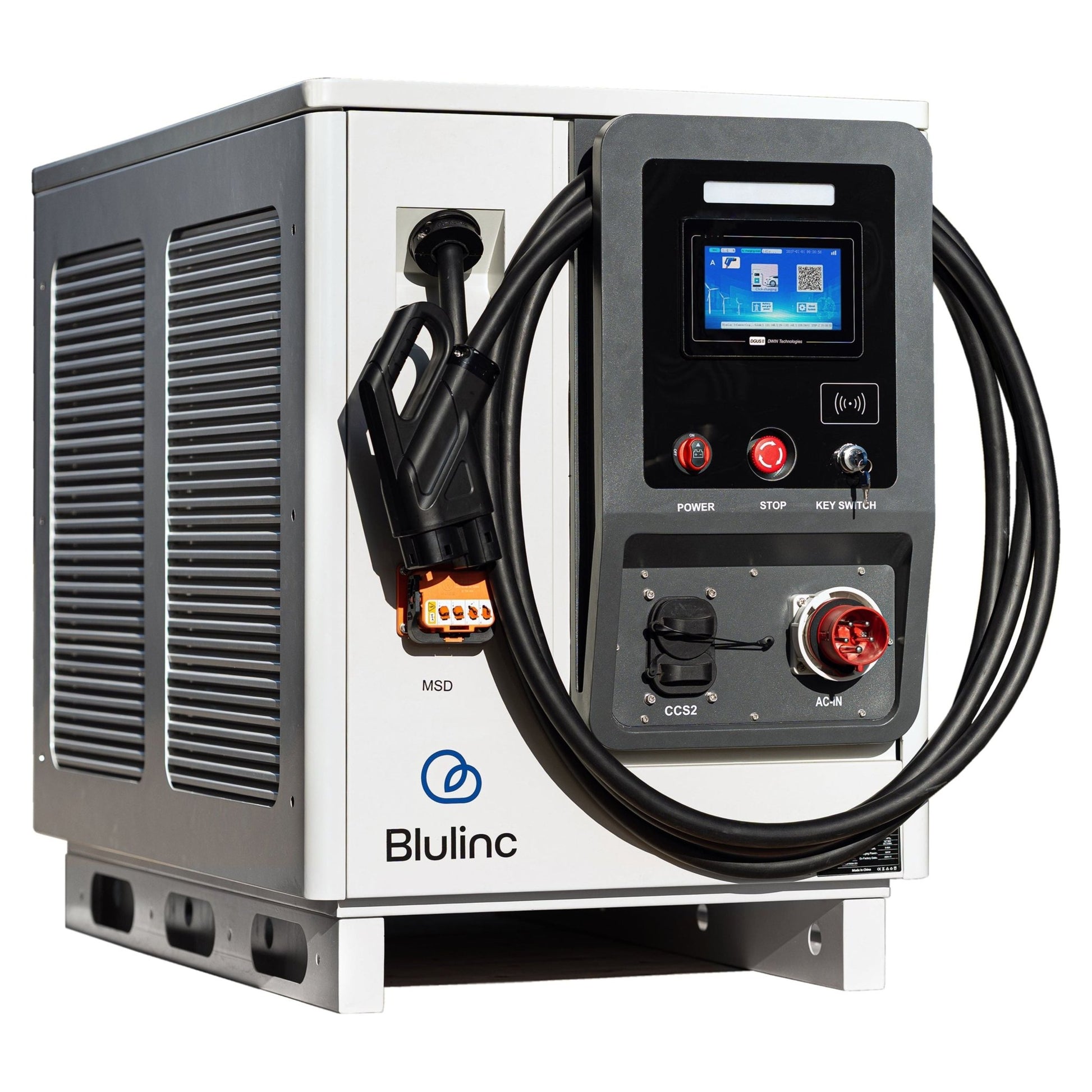 Mobiele DC Noodlader – 26kW Ingebouwde Batterij | 30kW DC Laden - #Blulinc#